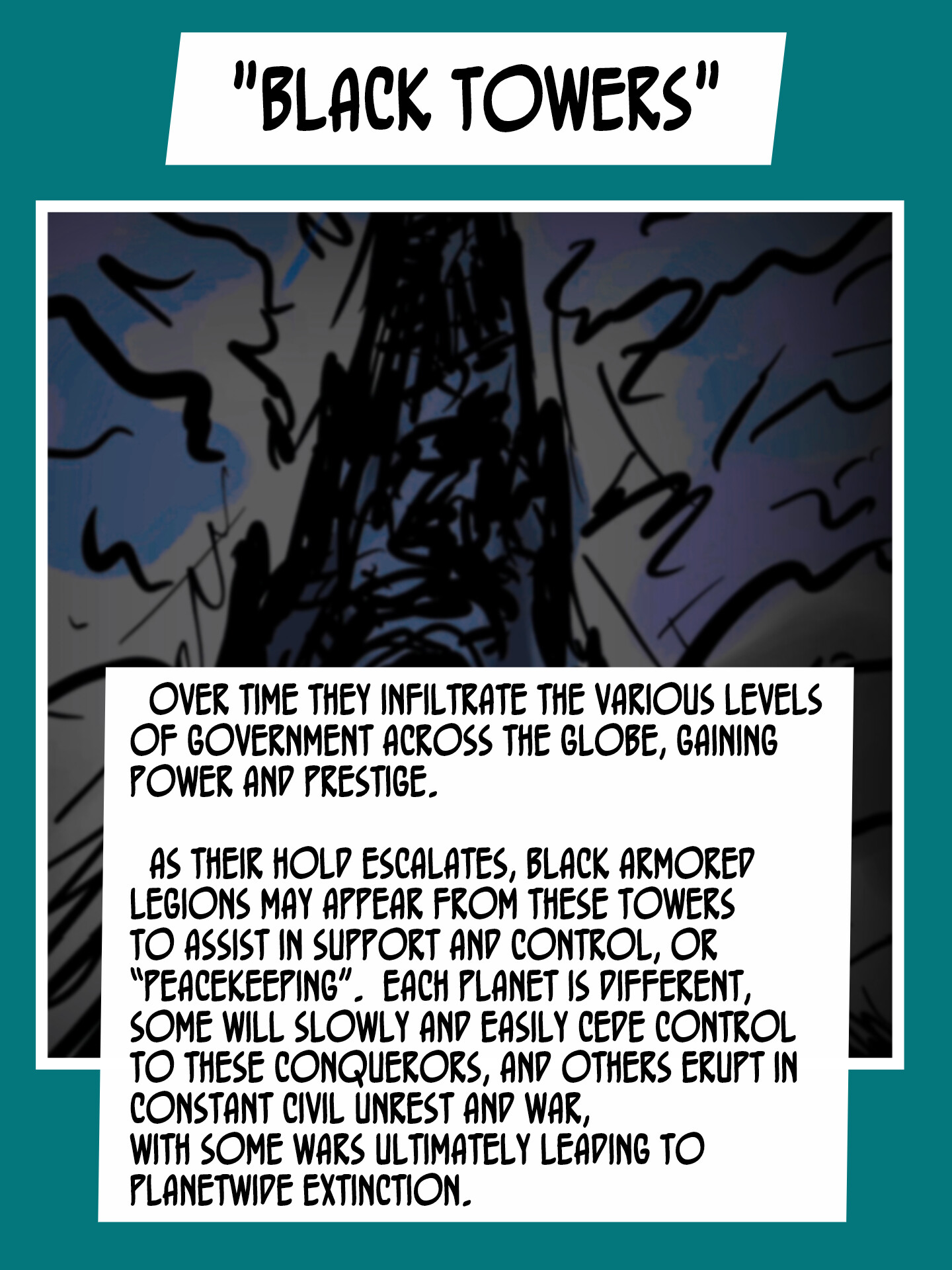 Black Towers page 2